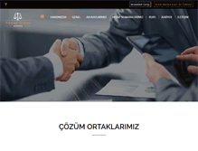 Tablet Screenshot of doganhukuk.com